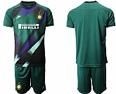 2020-21 Inter Milan Dark Green Goalkeeper Soccer Jersey,baseball caps,new era cap wholesale,wholesale hats